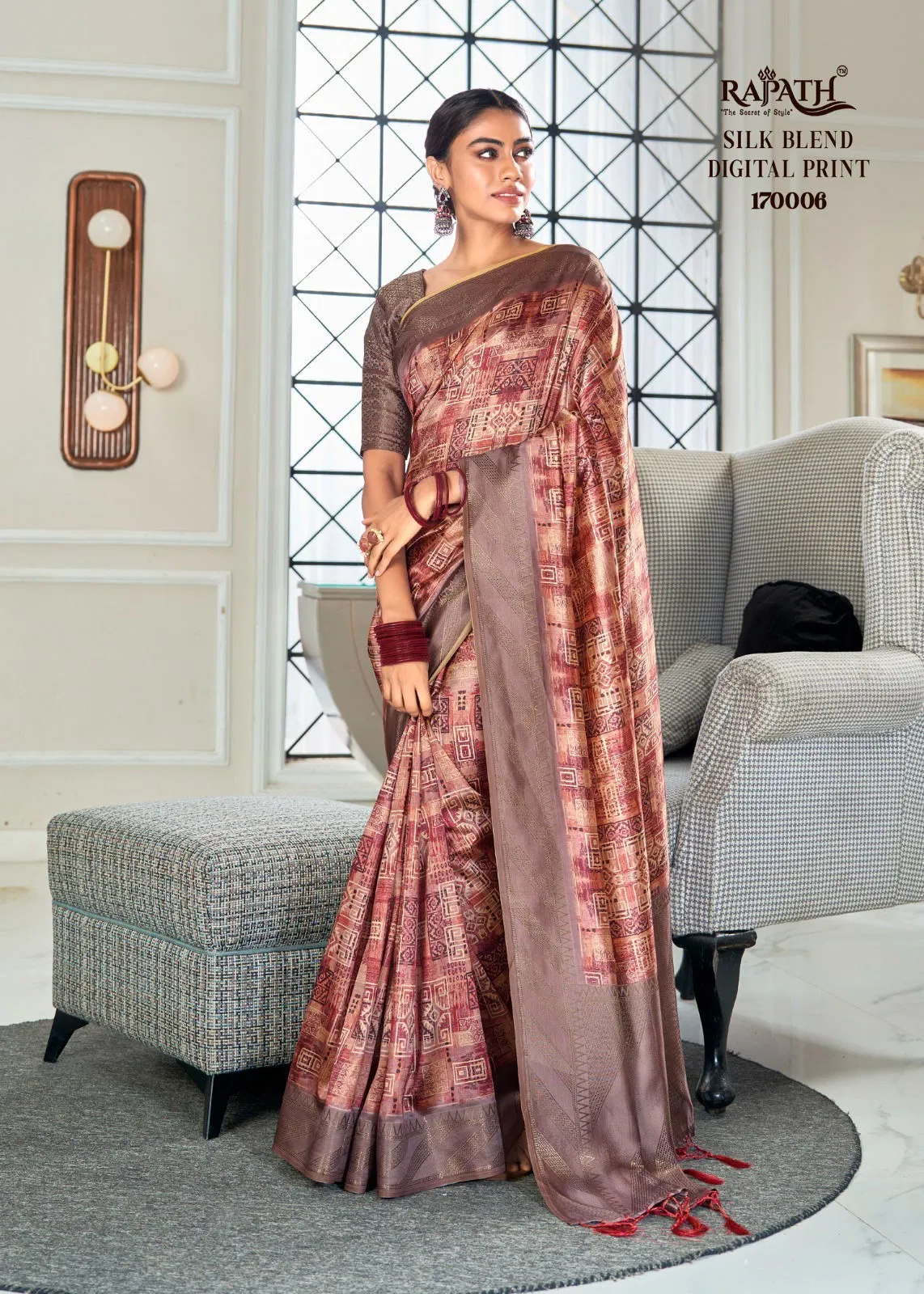 Rajpath Handloom by Mann Mohini  Silk Wedding Wear Saree